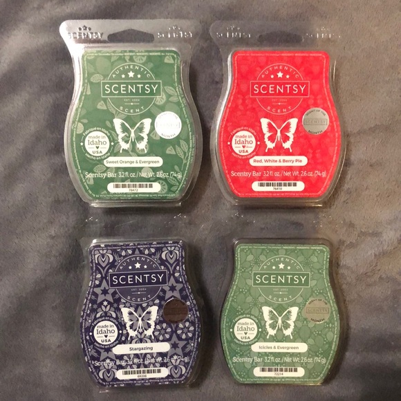 Scentsy Other - Scentsy "Set of 4 Wax Bars" BRAND NEW